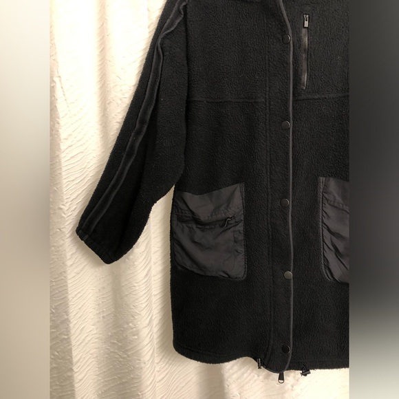 Free people movement black glacier fleece jacket size small - Picture 8 of 16